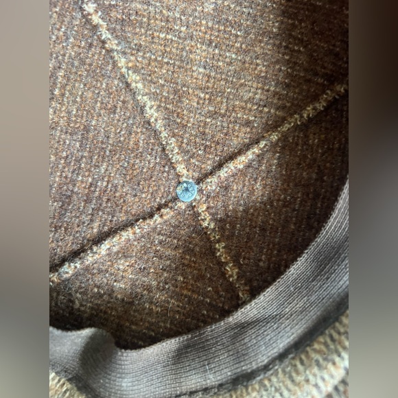 Vintage Kangol Mens Flat Cap Hat Vintage Driving Peaky Blinders Wool? Brown - Picture 2 of 9